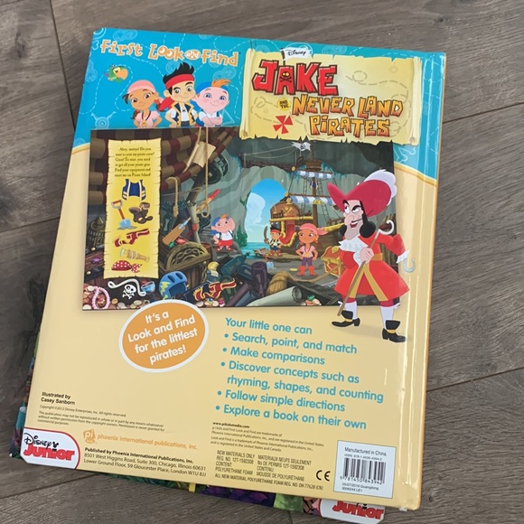 Jake and the Neverland Pirates First Look and Find book - Picture 2 of 2